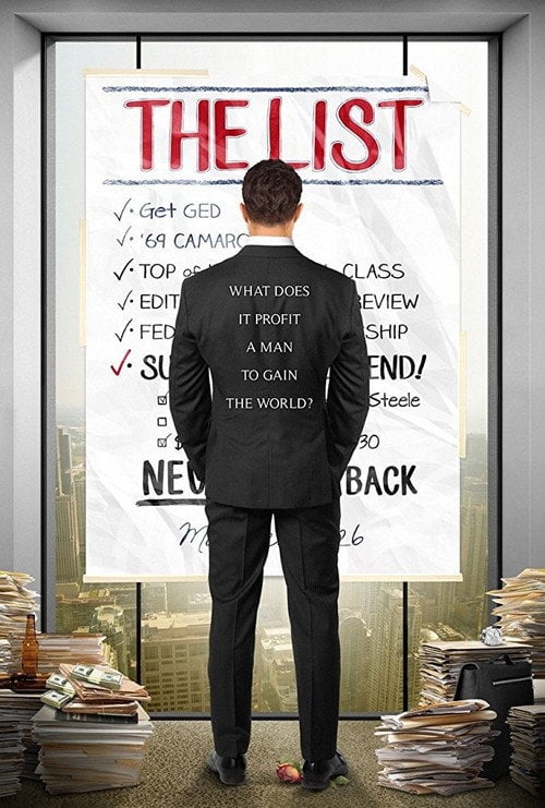 Movie poster for The List (2015)