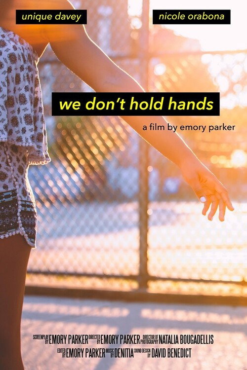 Movie poster for We Don't Hold Hands (2018)