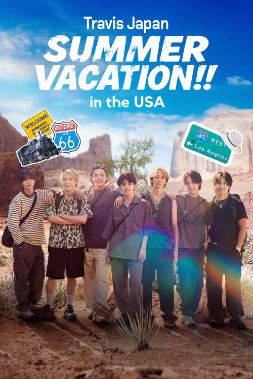 Series poster for Travis Japan Summer Vacation!! in the USA (2026)
