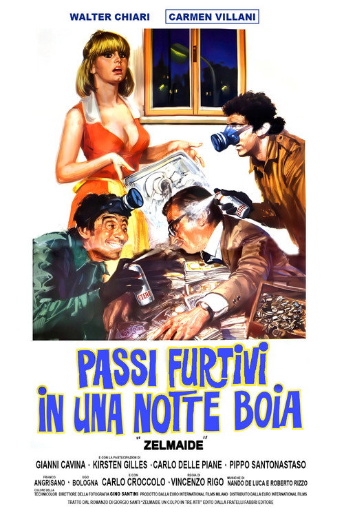 Movie poster for Passi furtivi in una notte boia (1976)