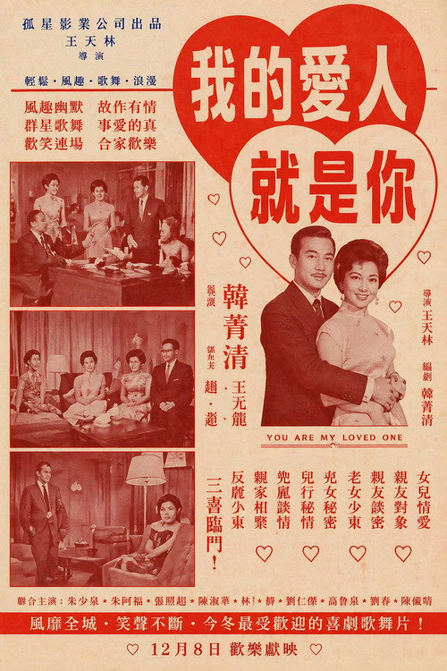 Movie poster for 我的爱人就是你 (1960)