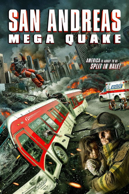 Movie poster for San Andreas Mega Quake (2019)