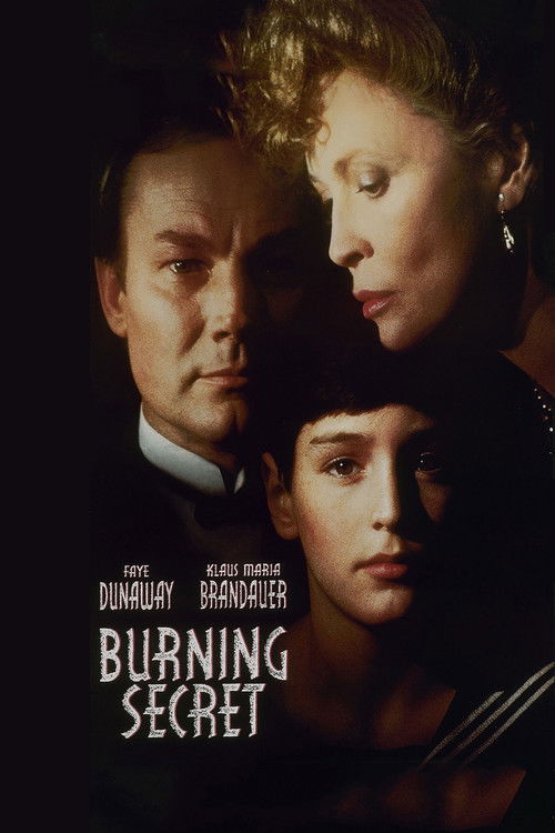 Movie poster for Burning Secret (1988)