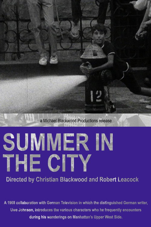 Movie poster for Summer in the City (1970)
