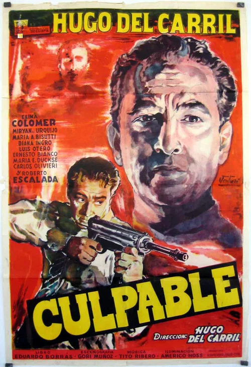 Movie poster for Culpable (1960)