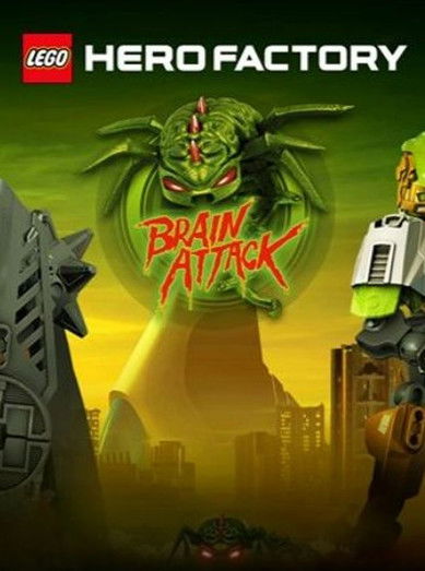 Movie poster for LEGO Hero Factory: Brain Attack (2013)