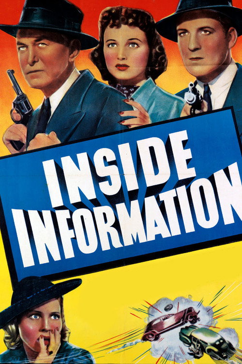 Movie poster for Inside Information (1939)