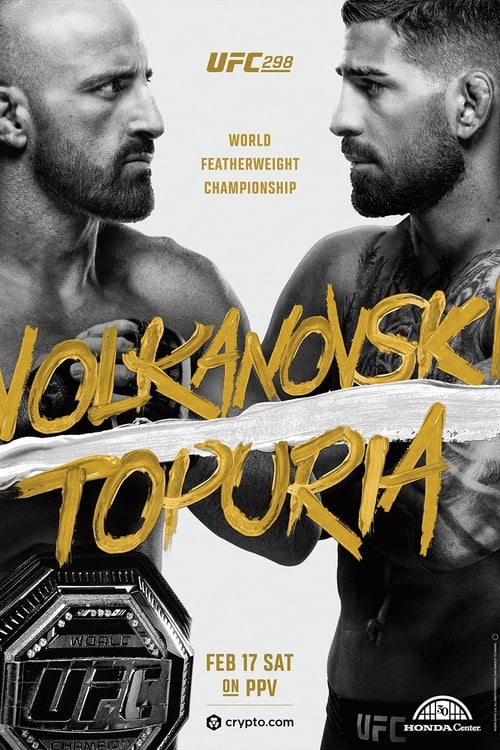 Movie poster for UFC 298: Volkanovski vs. Topuria (2024)