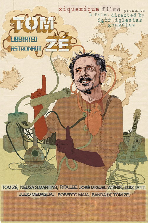 Movie poster for Tom Zé: Liberated Astronaut (2009)