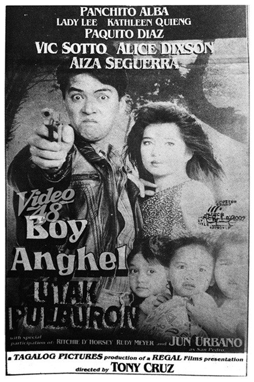 Movie poster for Boy Anghel: Utak Pulburon (1992)