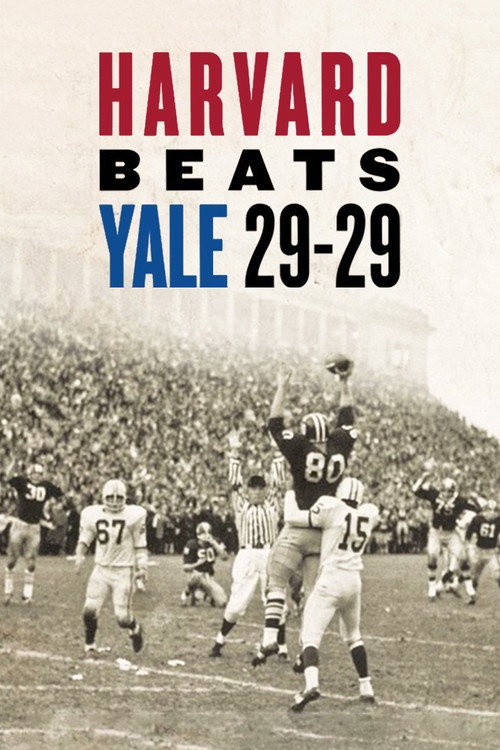 Movie poster for Harvard Beats Yale 29-29 (2008)