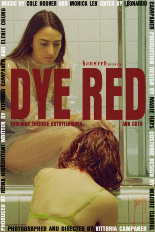 Movie poster for Dye Red (2020)