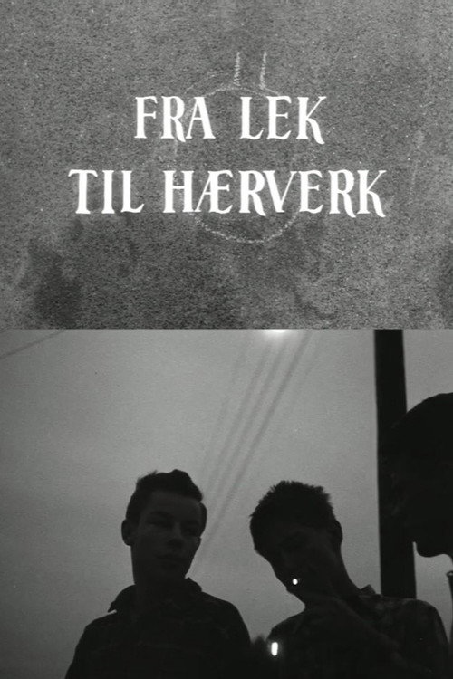 Movie poster for Oslofilm: Fra lek til hærverk (1958)