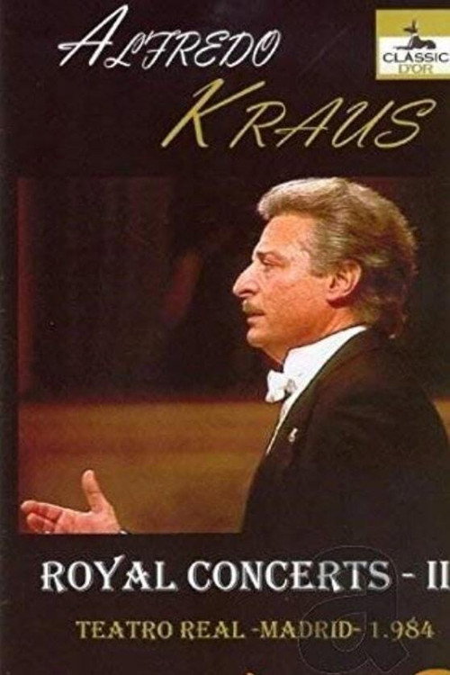 Movie poster for Alfredo Kraus - Concert in Madrid (Teatro Real) (1984)