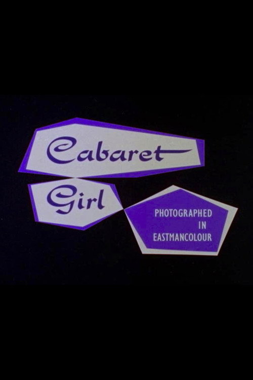 Movie poster for Cabaret Girl (1956)