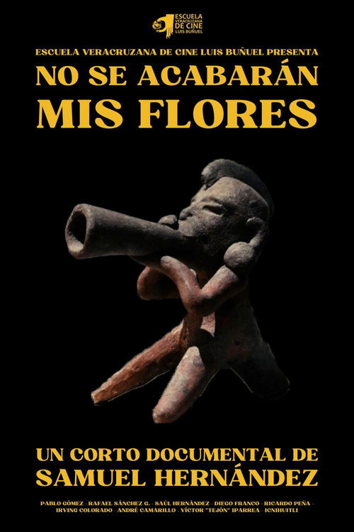 Movie poster for No Se Acabarán Mis Flores (2022)