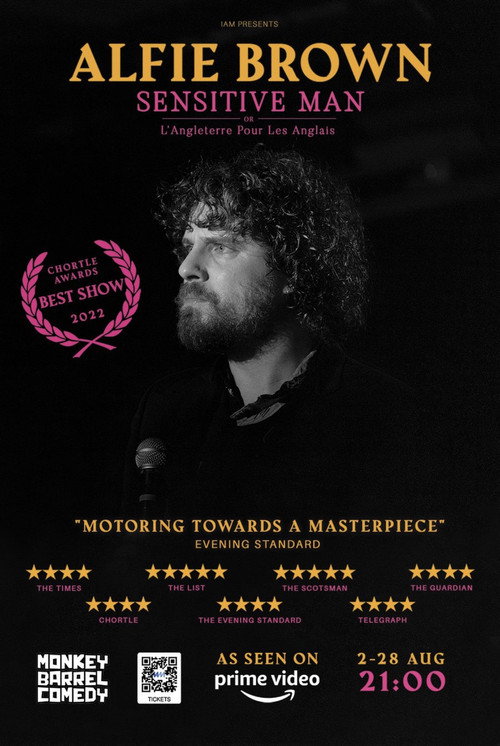 Movie poster for Alfie Brown: Sensitive Man (2022)