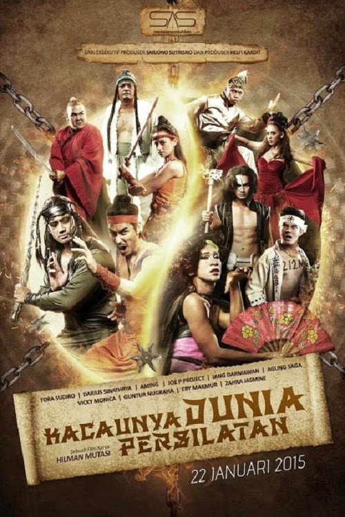 Movie poster for Kacaunya Dunia Persilatan (2015)