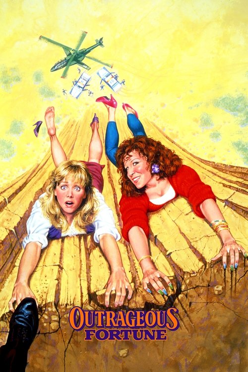 Movie poster for Outrageous Fortune (1987)