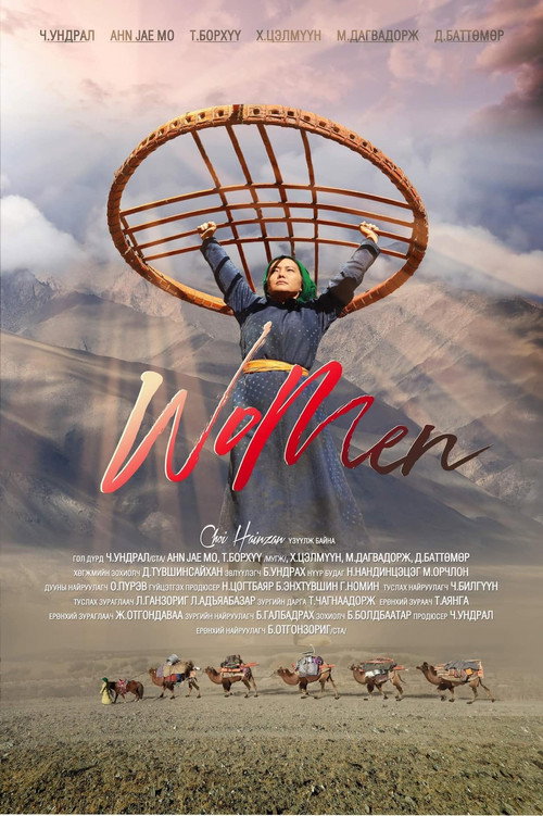 Movie poster for The Woman (2020)