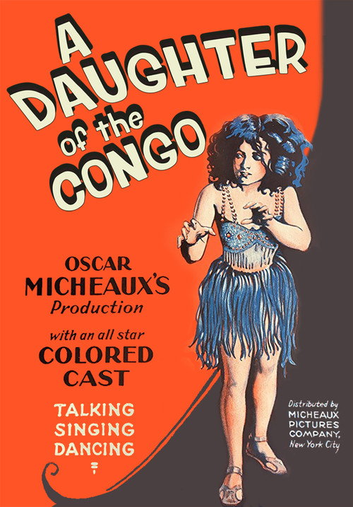 Movie poster for A Daughter of the Congo (1930)