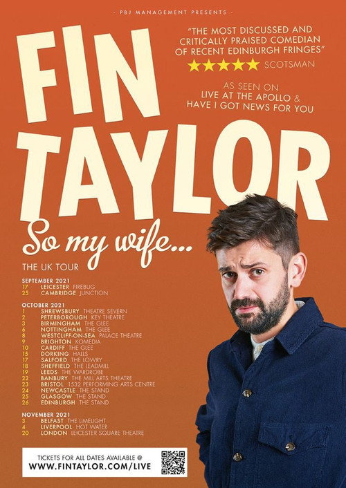 Movie poster for Fin Taylor: So My Wife... (2022)