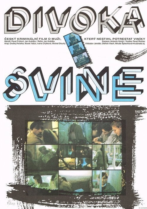 Movie poster for Divoká svině (1990)