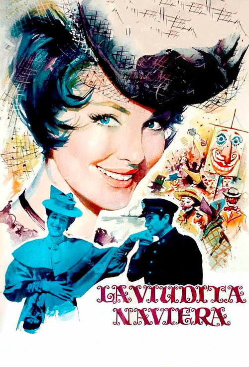 Movie poster for La viudita naviera (1961)