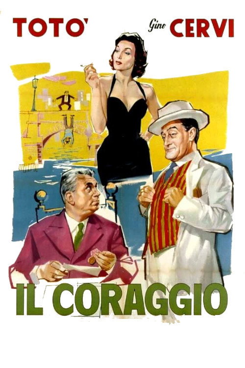 Movie poster for Il coraggio (1955)