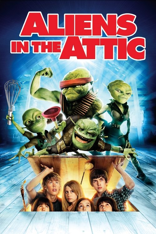 Movie poster for Aliens in the Attic (2009)