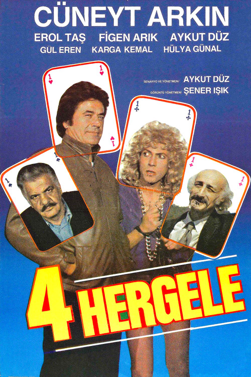Movie poster for Dört Hergele (1987)