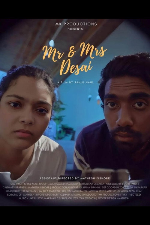 Movie poster for Mr. & Mrs. Desai (2025)