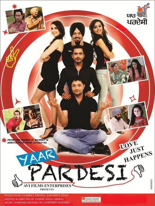 Movie poster for Yaar Pardesi (2012)