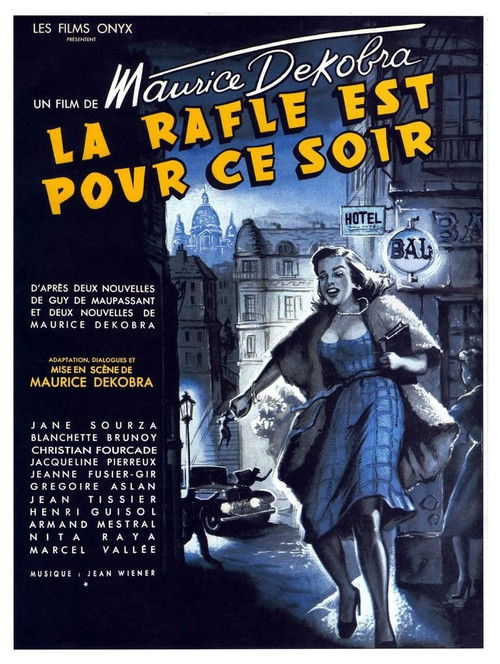 Movie poster for The Roundup is for Tonight (1954)