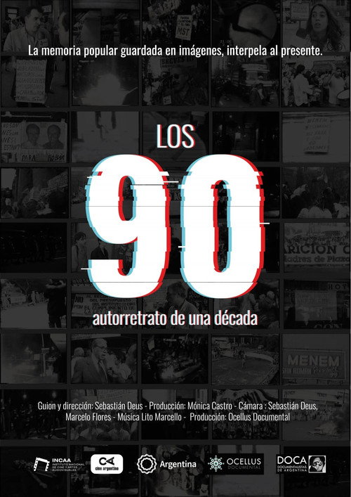 Movie poster for Los 90, autorretrato de una década (2023)