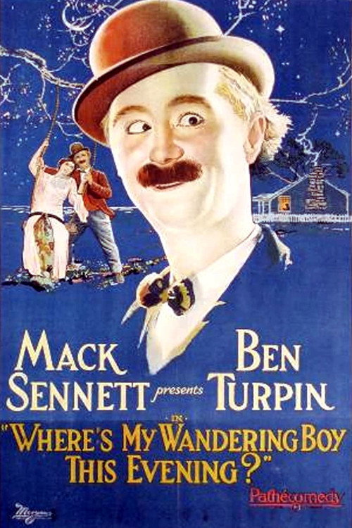 Movie poster for Where's My Wandering Boy This Evening? (1923)