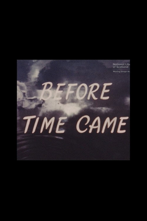 Movie poster for Before Time Came (1958)