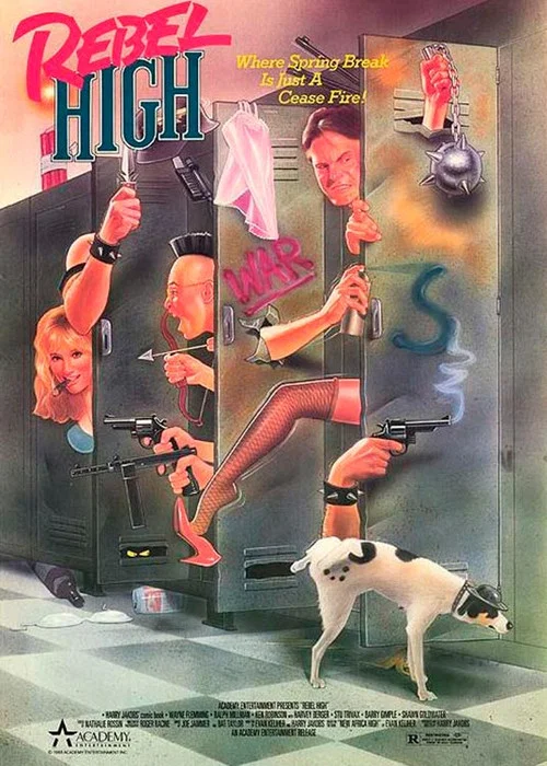 Movie poster for Rebel High (1987)