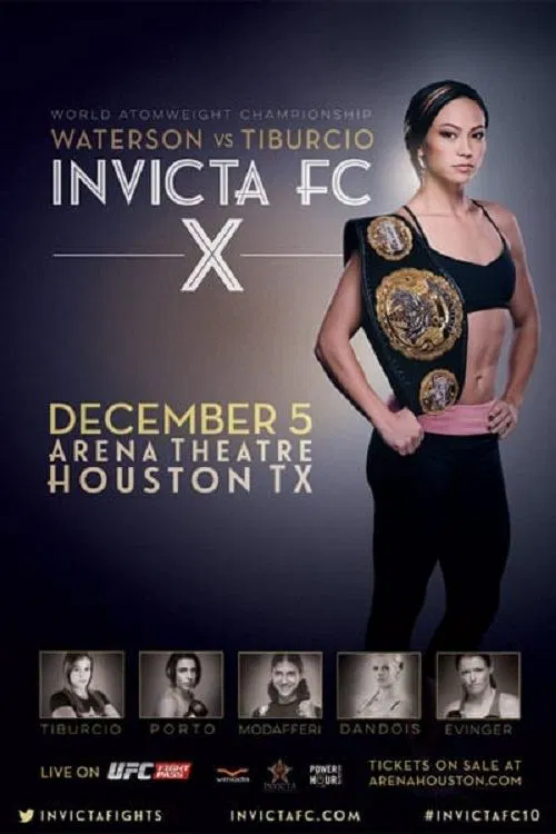 Movie poster for Invicta FC 10: Waterson vs. Tiburcio (2014)