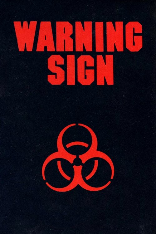 Movie poster for Warning Sign (1985)