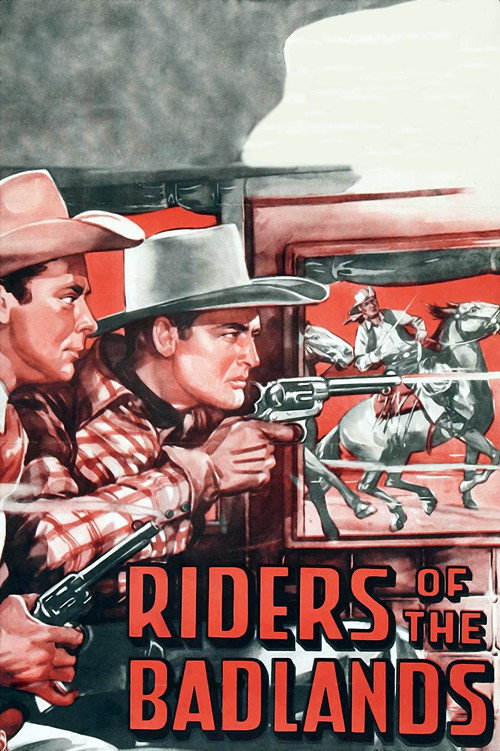 Movie poster for Riders of the Badlands (1941)