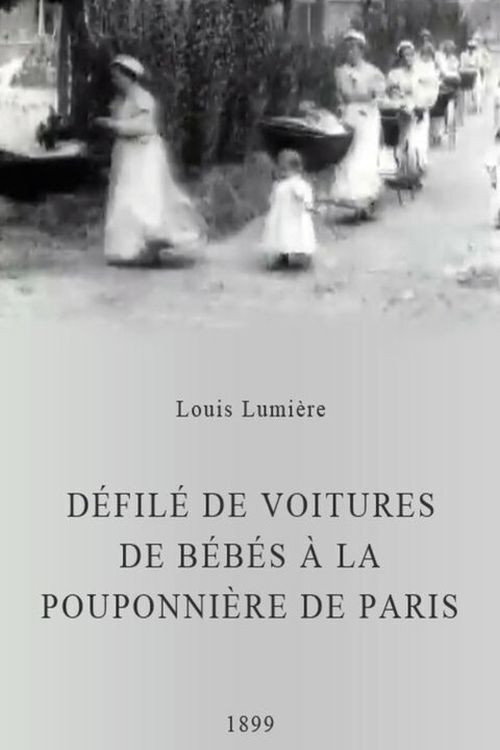Movie poster for Procession of Baby Carriages at a Paris Nursery (1899)