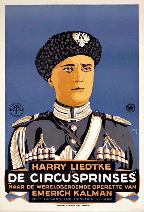 Movie poster for Die Zirkusprinzessin (1929)