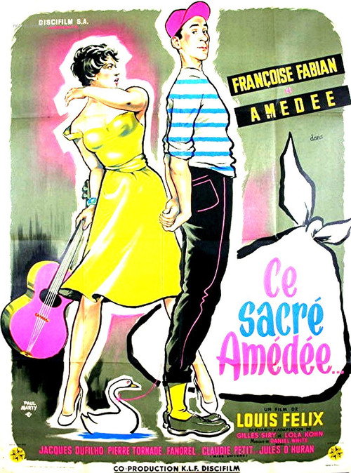 Movie poster for That damn Amédée (1957)