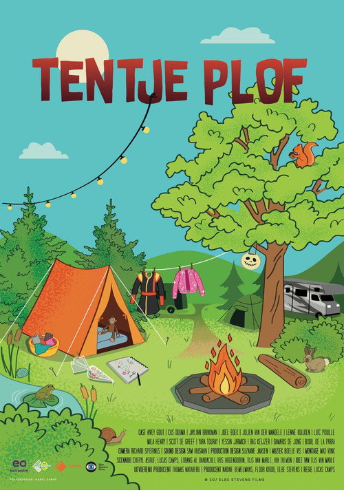 Series poster for Let's Go Camping! (2025)