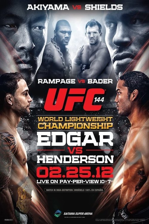 Movie poster for UFC 144: Edgar vs. Henderson (2012)