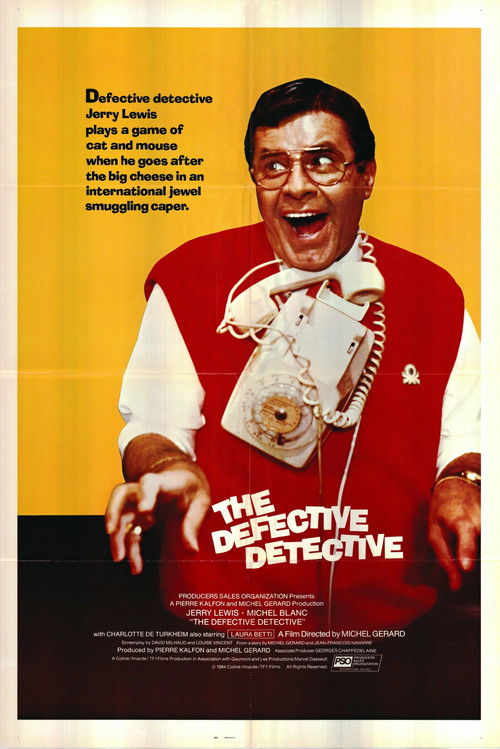 Movie poster for The Defective Detective (1984)