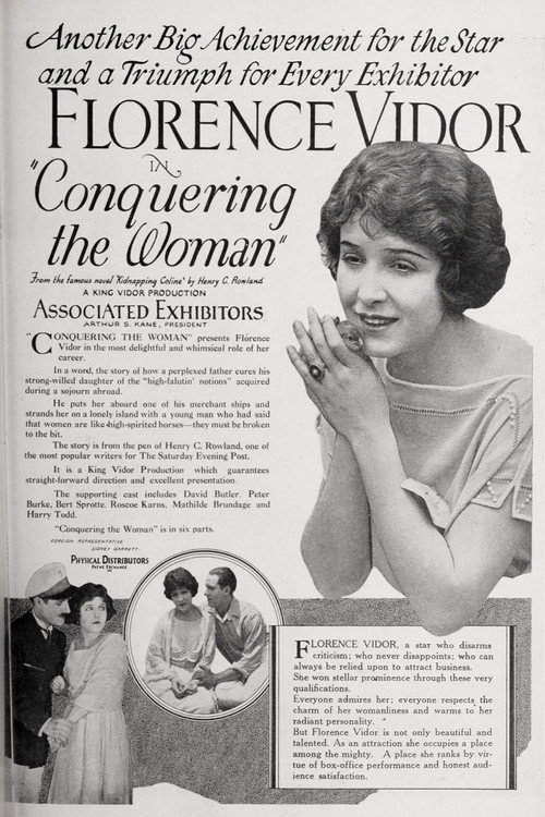 Movie poster for Conquering the Woman (1922)