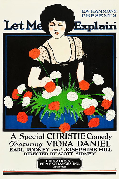Movie poster for Let Me Explain (1921)