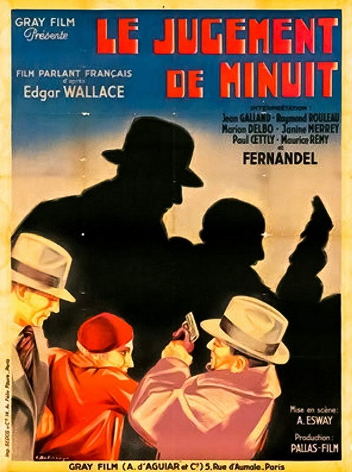 Movie poster for Le Jugement de minuit (1933)